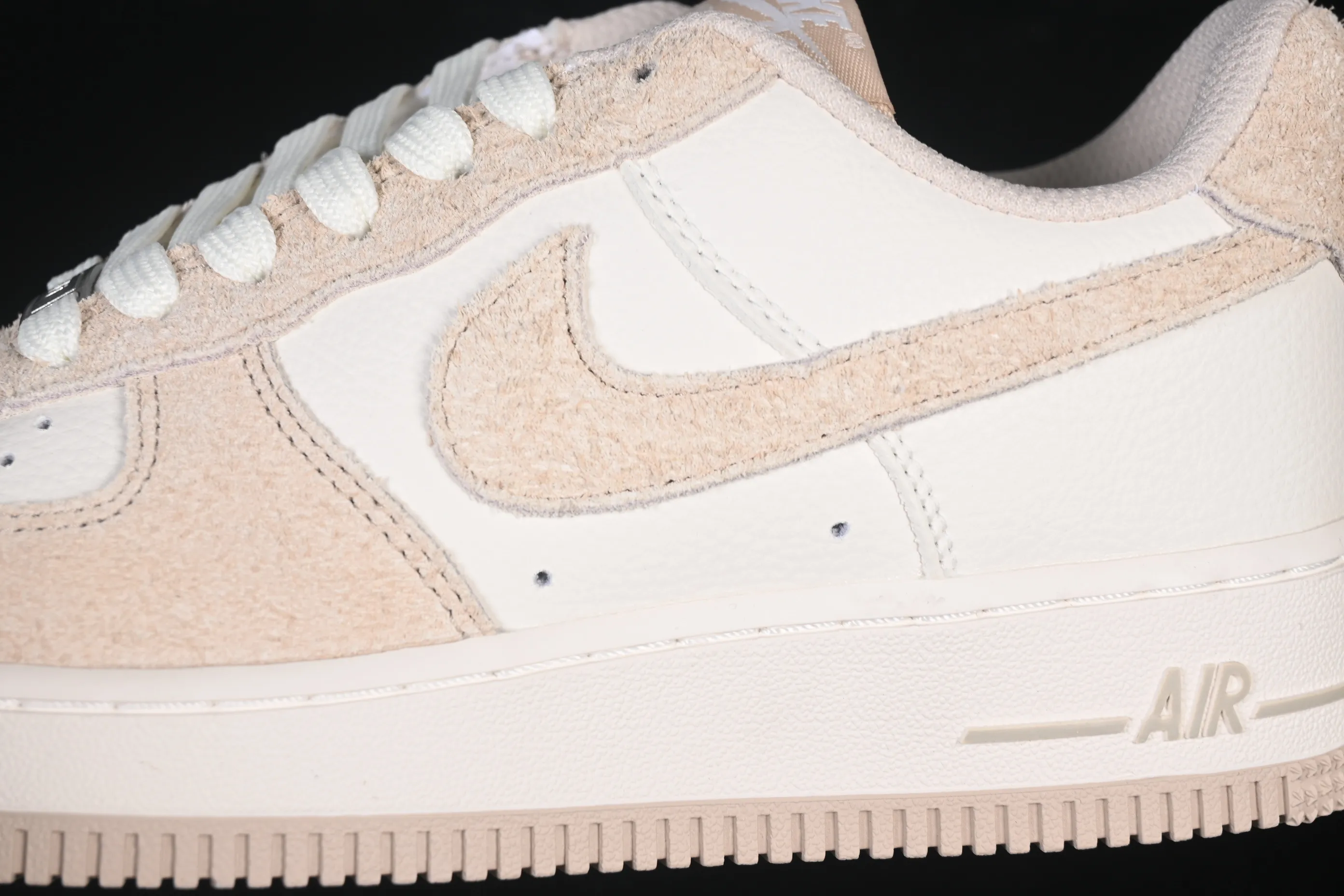 All categories Nk Air Force 1 Air Force series Nk Air Force 1 Low Air Force low-top Nike Air Force 1'07 Low Milky white light gray Air Force 1 low-top casual sneakers HQ3905-001